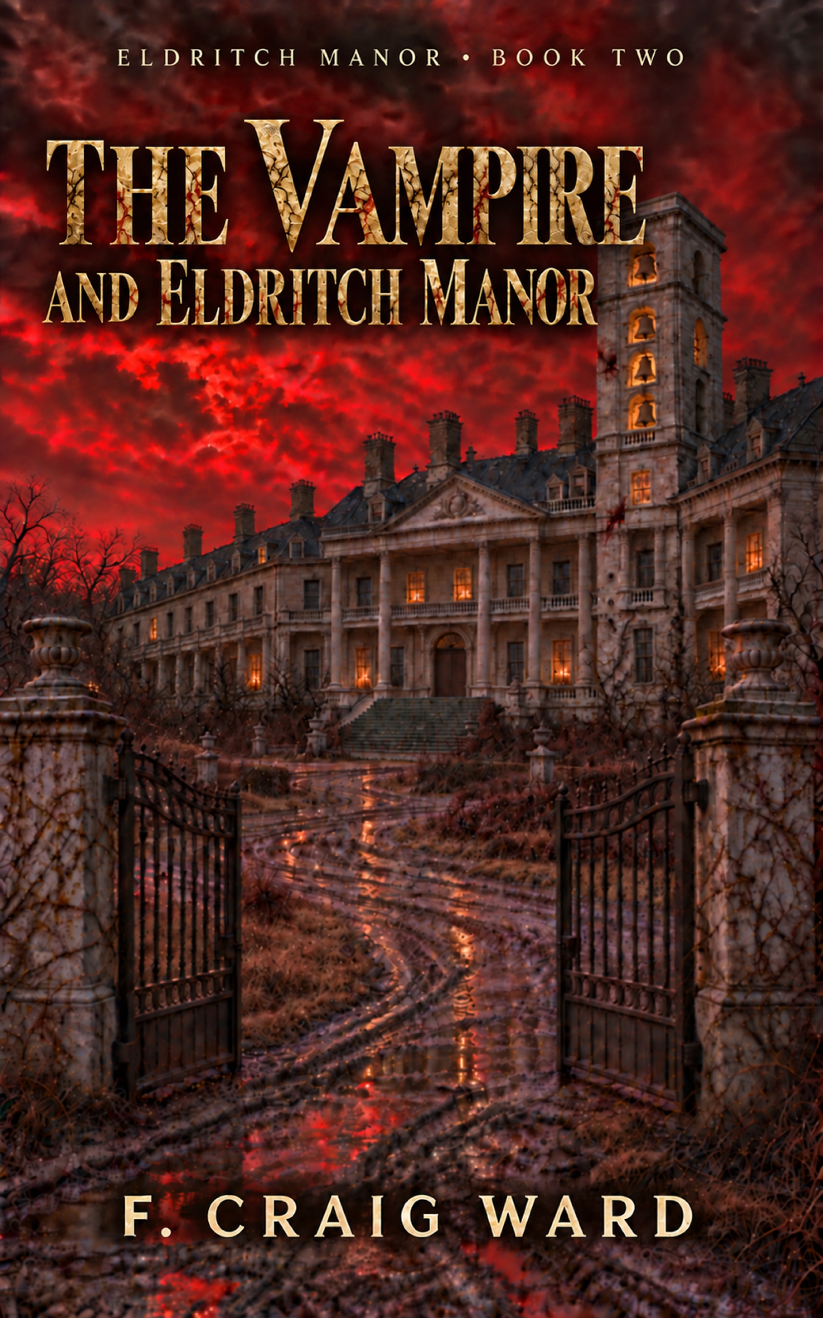 The Vampire and Eldritch Manor book cover